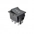 Кнопка KCD4 6pin чорна